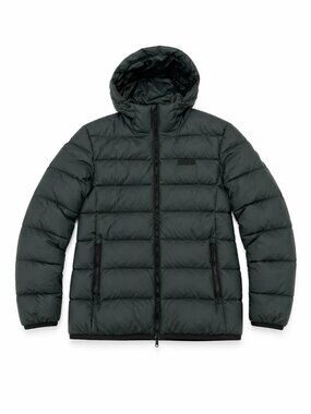 Roots Down Puffer Jacket Green Down 700 Puffer XS